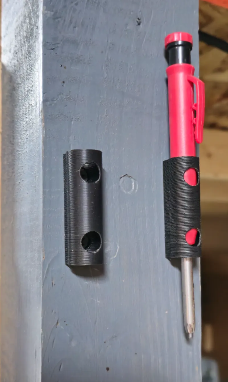 Simple Carpenter Pencil Mount
