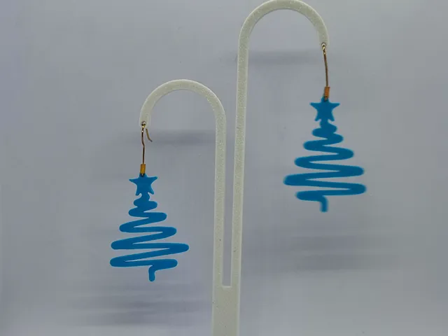 Pendientes Árbol Festivo