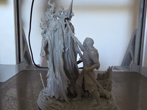 Adorno temático: Éowyn vs Witch-king of Angmar – Pelennor Fields — referencia de MakerWorld