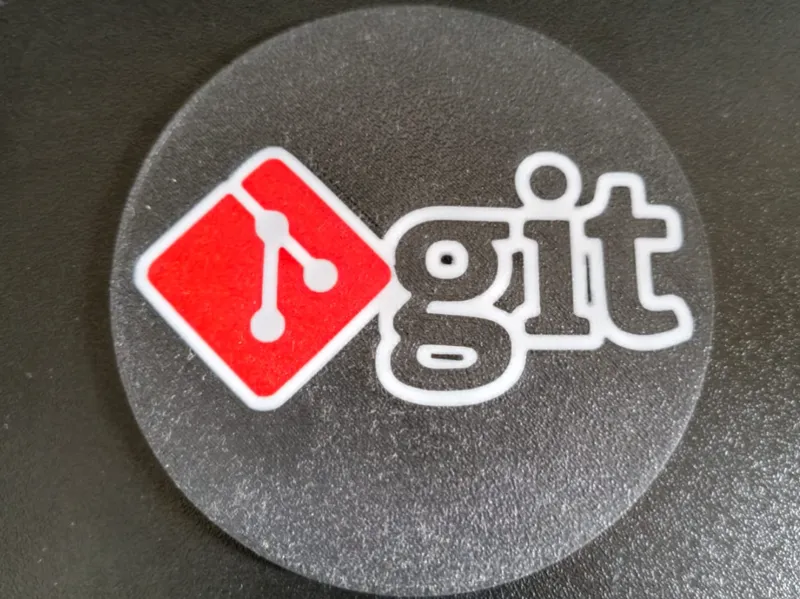 Git Logo Coaster 