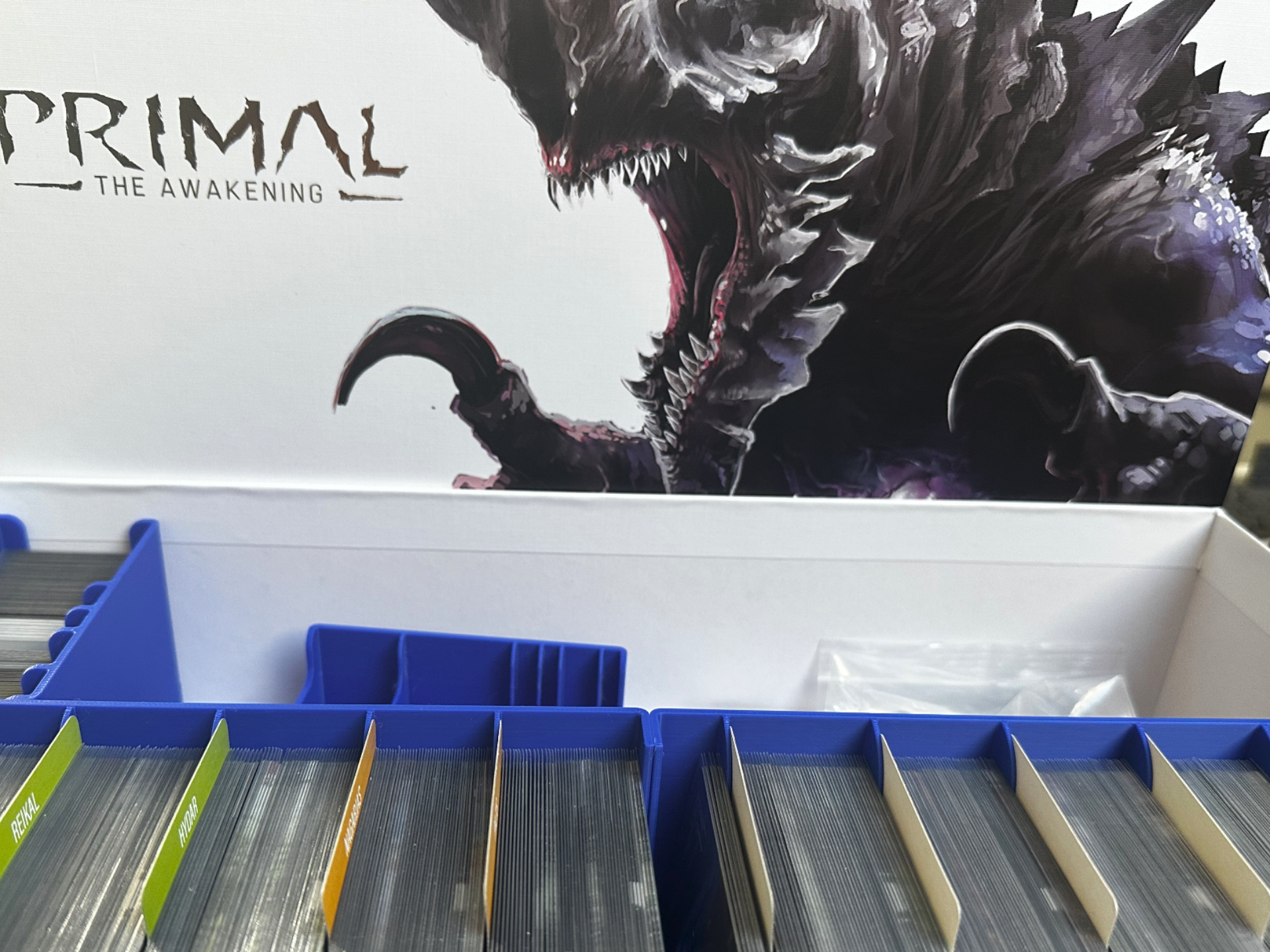 Primal: The Awakening new boxes insert