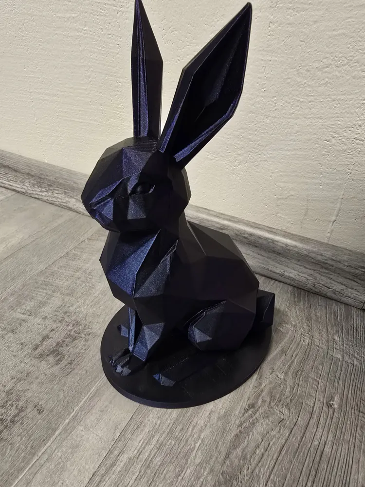Mosaic Rabbit - Free 3D Print Model - MakerWorld