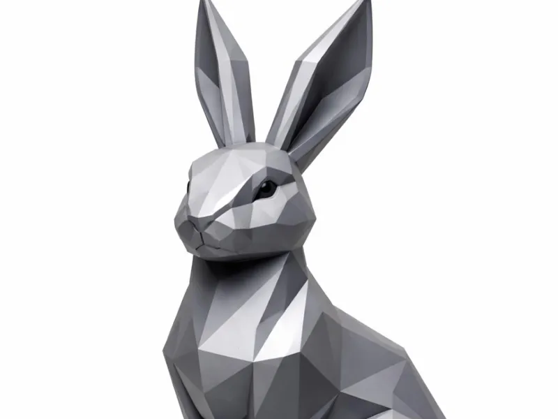Hase Low Poly