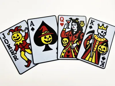 3Dプリント 「ライアーズバー」トランプ - ハロウィンエディション