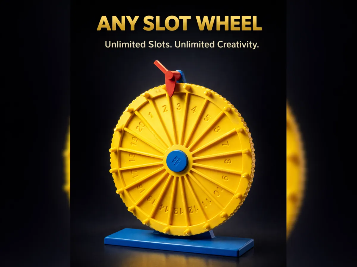 AnySlot Wheel - Pick ANY Number of Slots - Free 3D Print Model - MakerWorld
