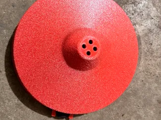 Cover for blades 8 inch auger