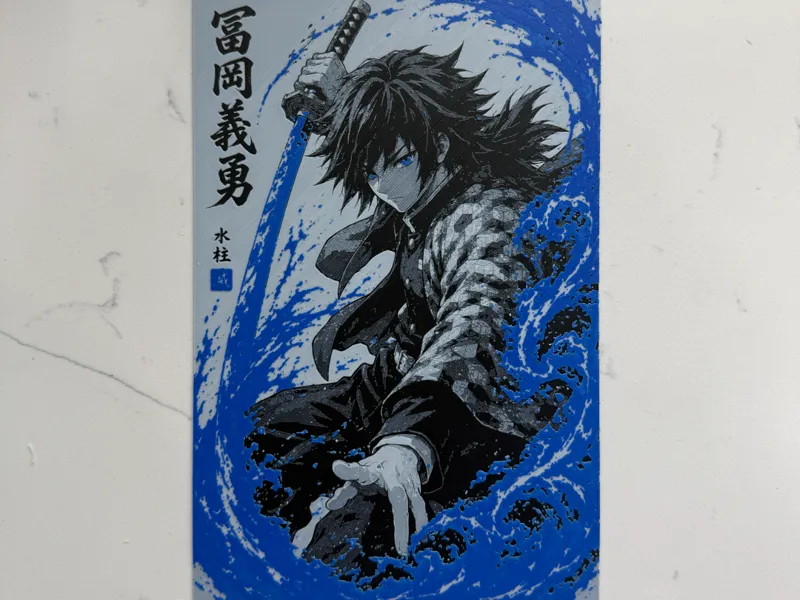 3 color Giyu Tomioka