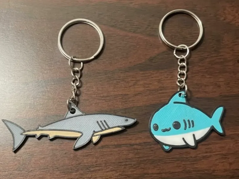 Shark Keychains