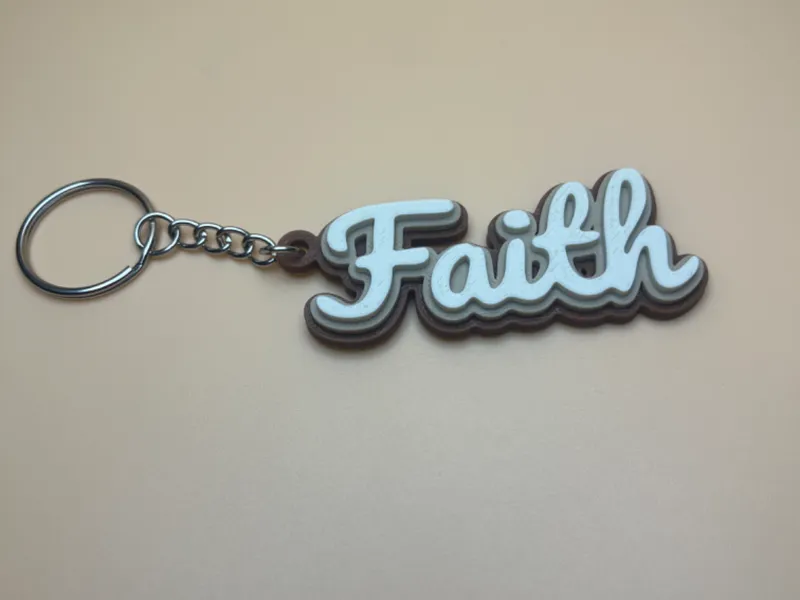 Faith Keychain