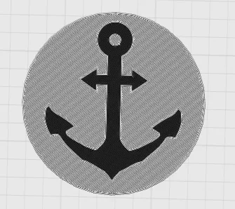hololive minato aqua logo coaster / 2d art