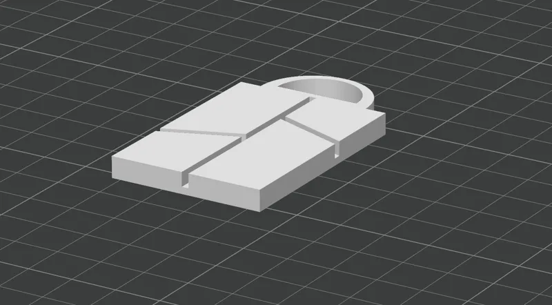 Bambu Lab Keychain (Solid Color)