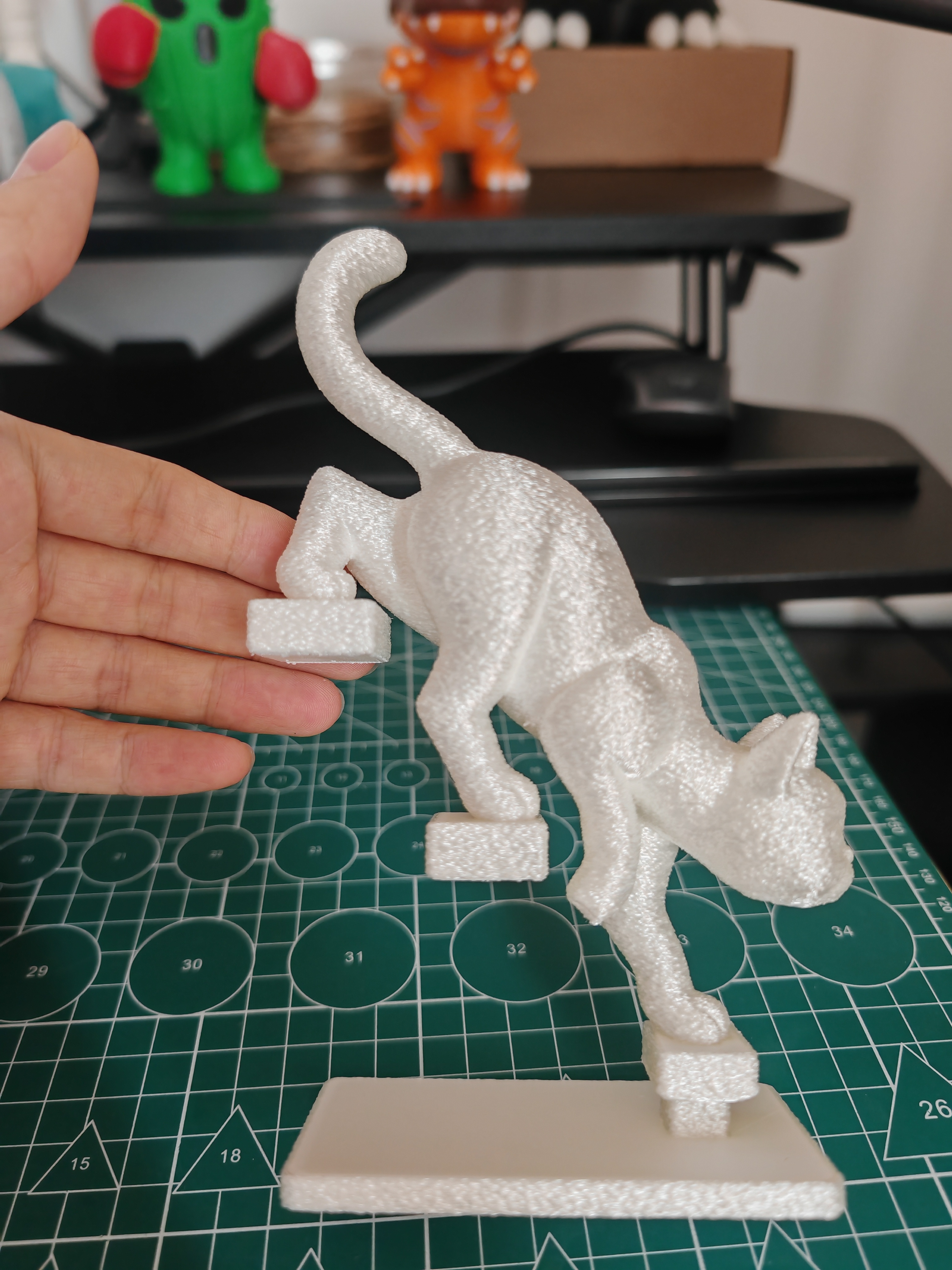 Miniatura 2 do modelo 3D 猫咪下楼梯
