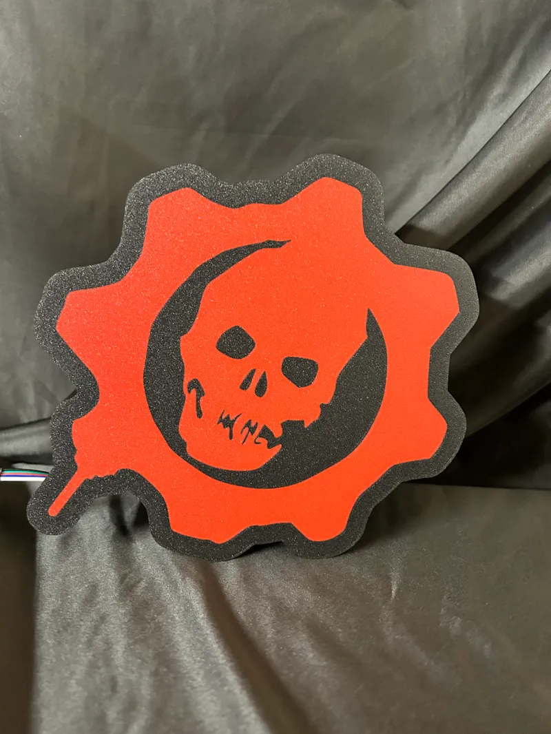 Gears Of War Skull Lightbox