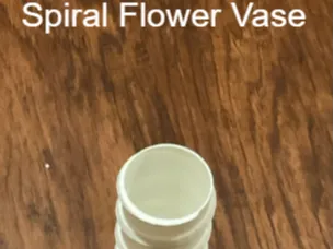 Spiral Flower Vase