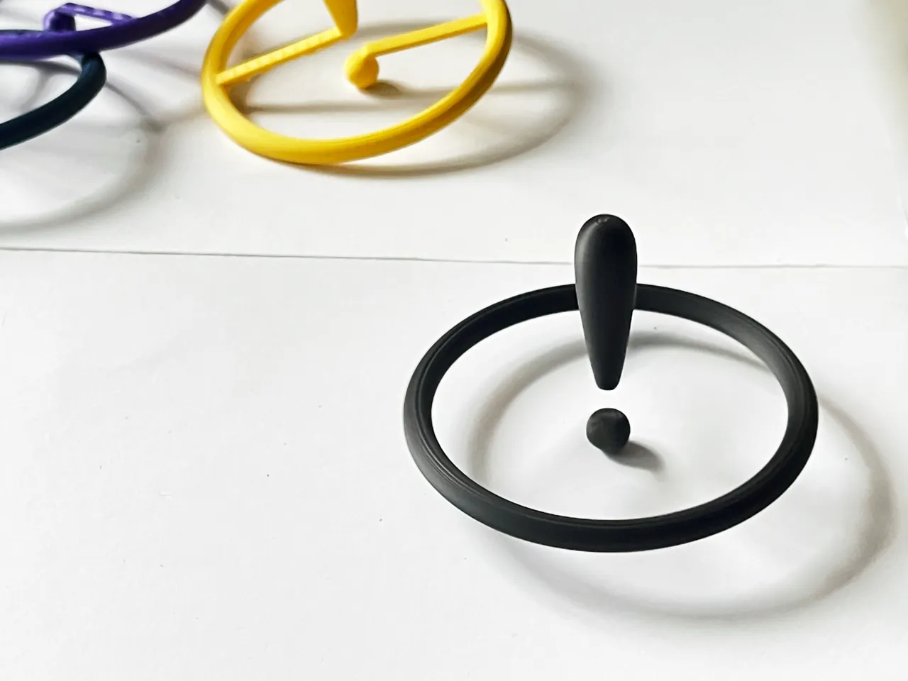 Spinner Hovering Exclamation Point view 3