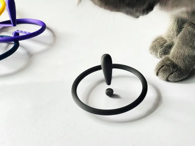 Spinner Hovering Exclamation Point