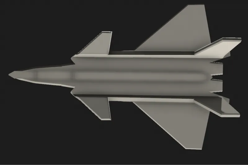 歼20 卡片飞机（J-20 card aircraft）