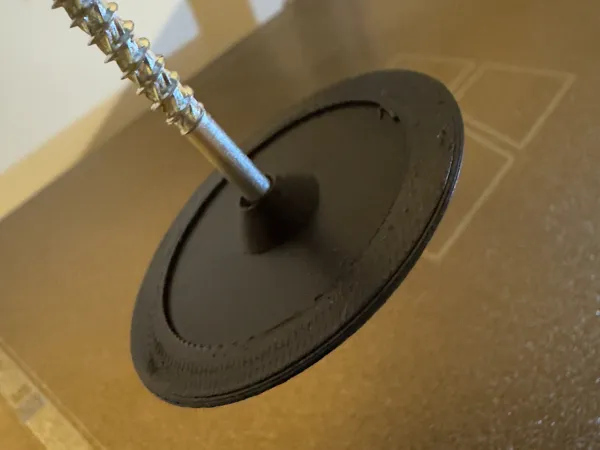 Rondelle de fixation pour isolant
