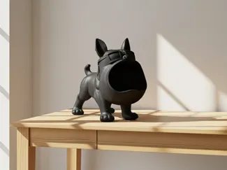 Statuetta svuota tasche cane