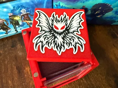 MTG EDH Commander Showcase Deck Box - Valgavoth - Free 3D Print Model -  MakerWorld