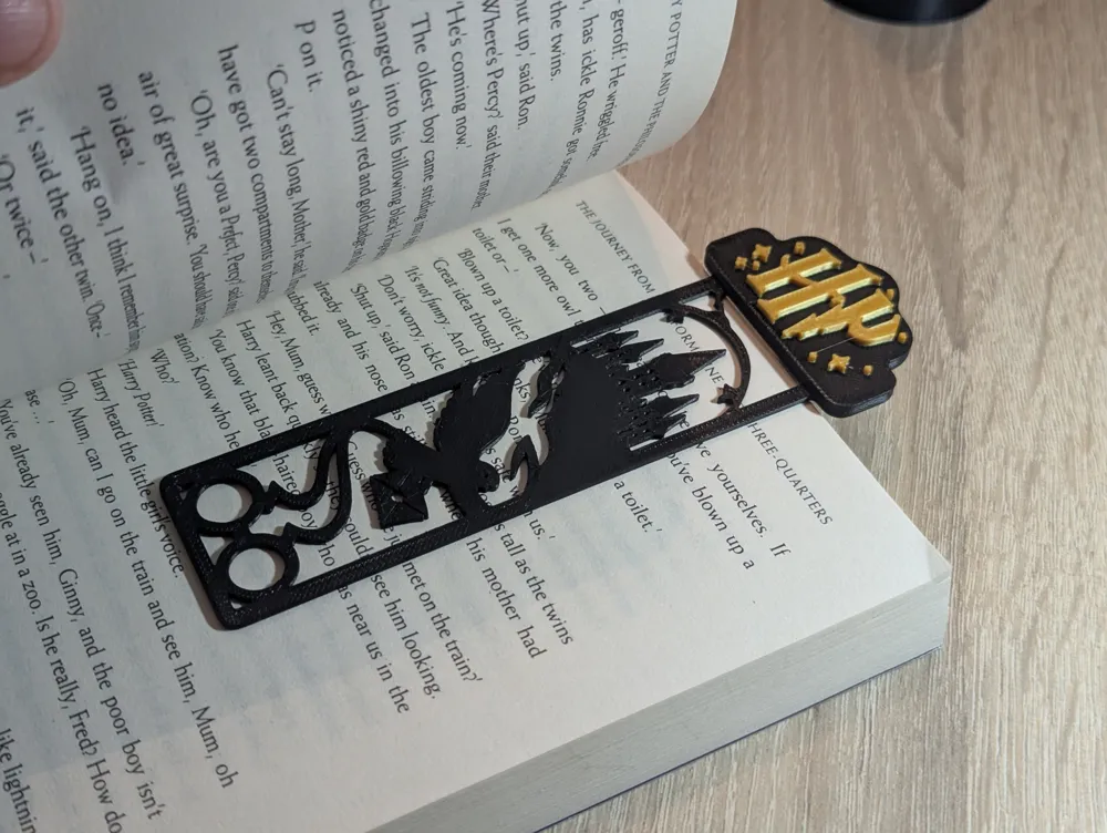 Harry Potter style bookmark - Free 3D Print Model - MakerWorld