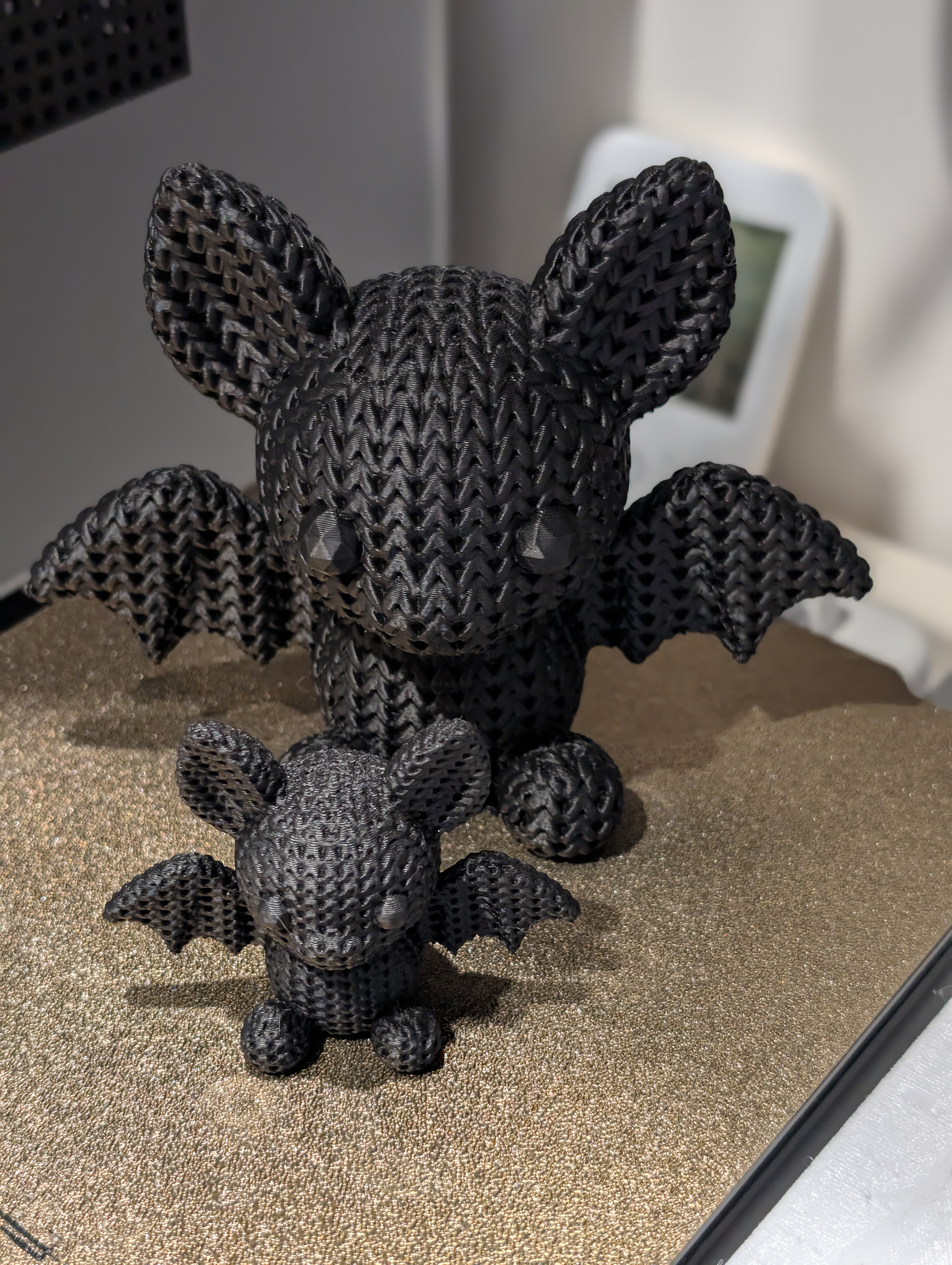 Miniatura 3 do modelo 3D Knitted Bat
