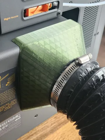 Adaptador: X2D & P2S EXHAUST ADAPTER — vista de referencia 2