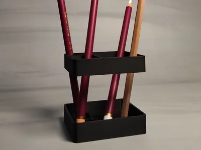 Magic floating pencil stand