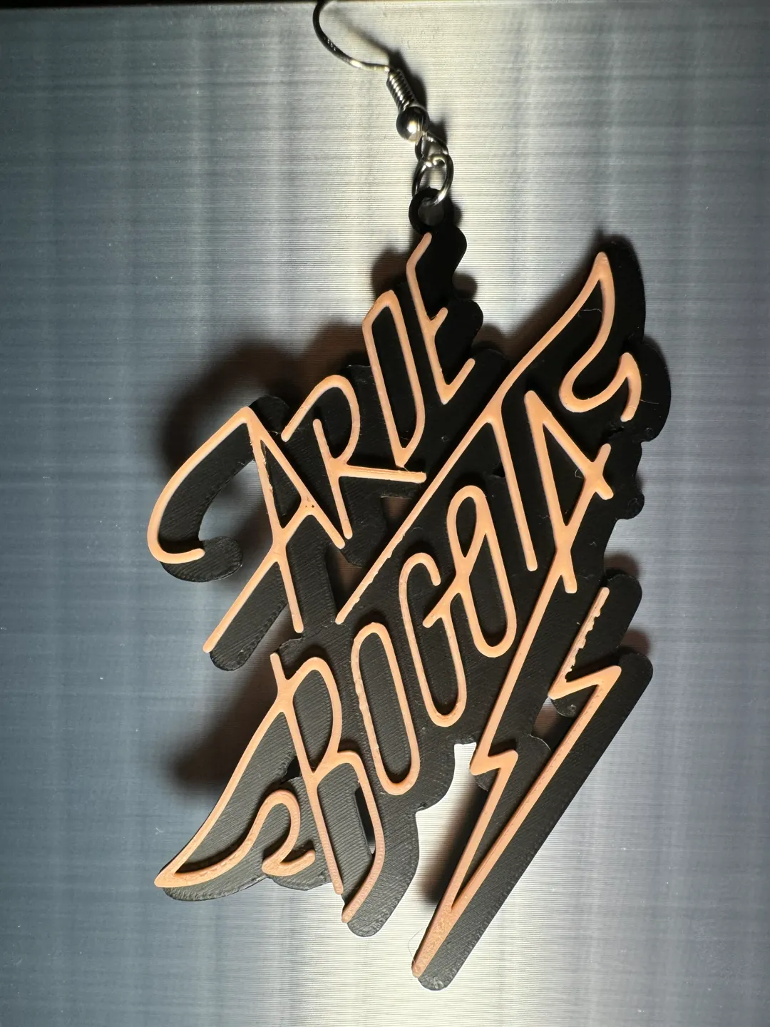 Arde Bogotá Music Logo Earrings - Pendientes view 4