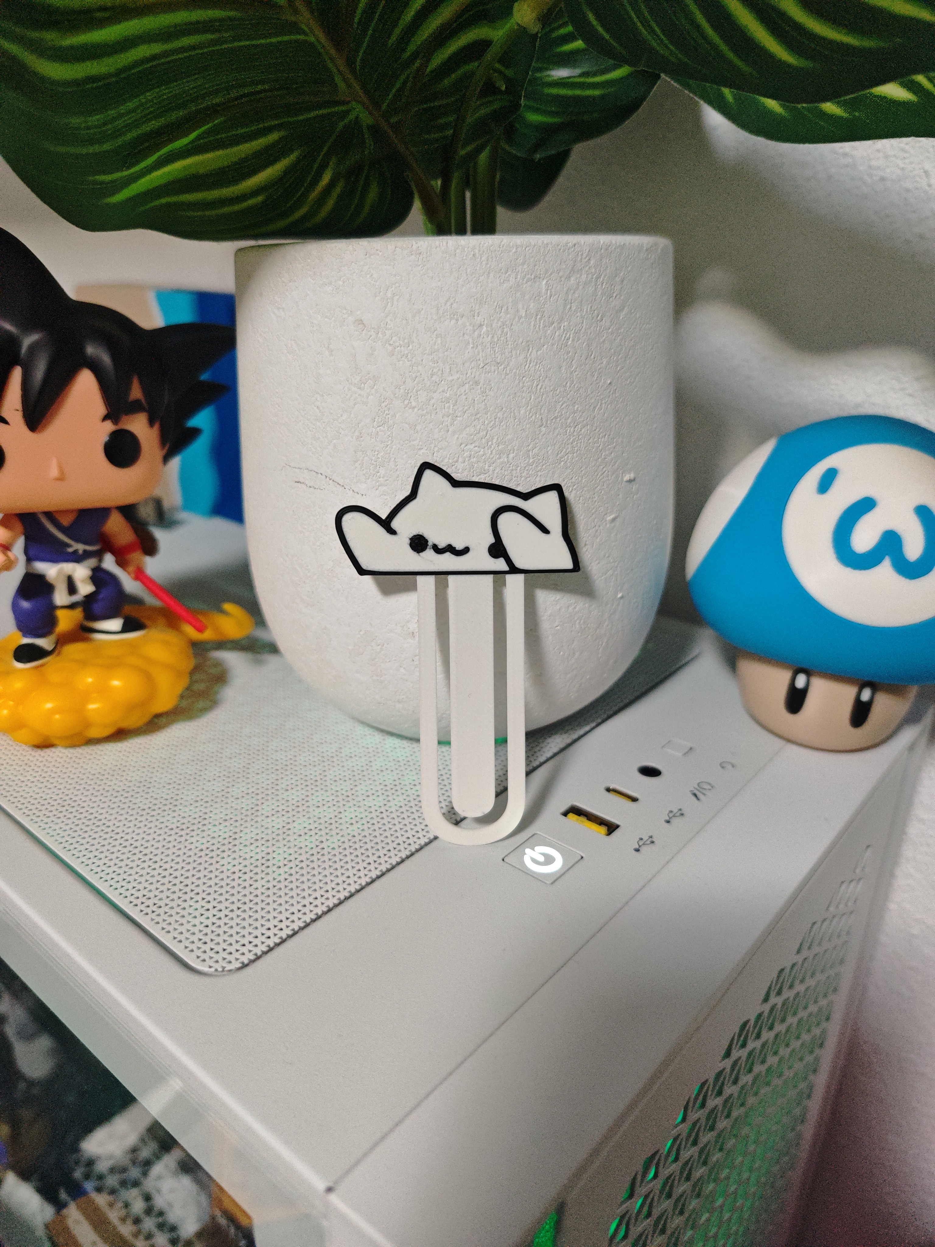 Miniatura 2 do modelo 3D Bongo Cat Bookmark