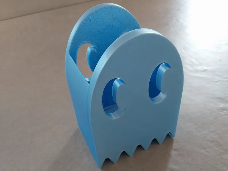 Fantasmino pac-man porta matite organizer 