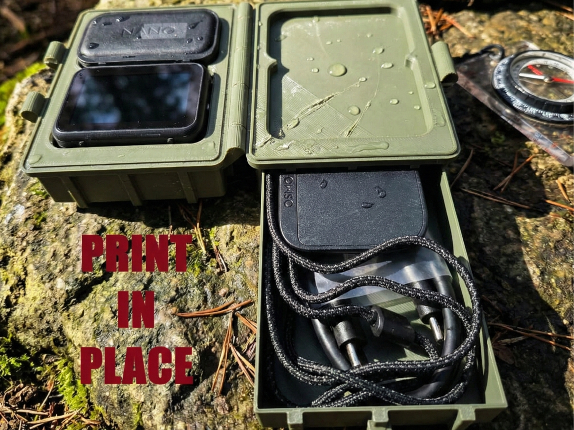 Tactical Rugged DJI Osmo Nano Case: Print-in-Place