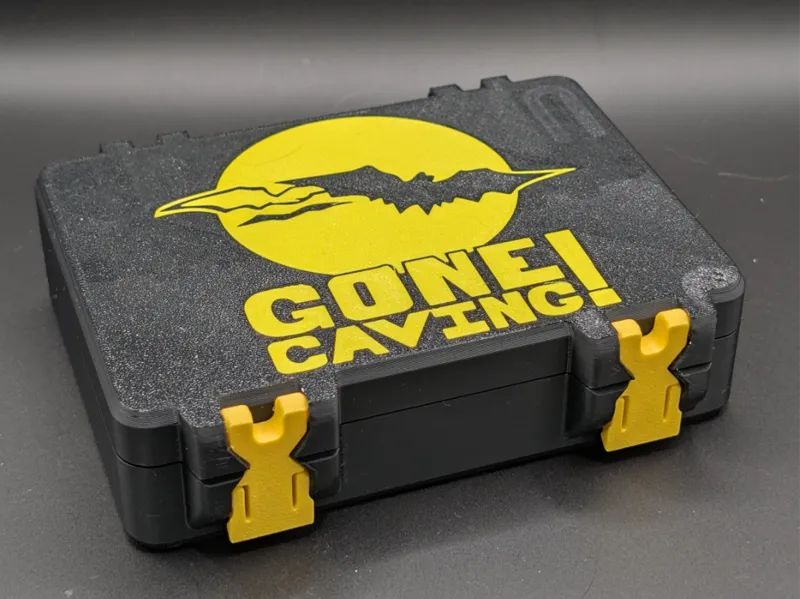 Gone Caving! Card Box - SnapLock