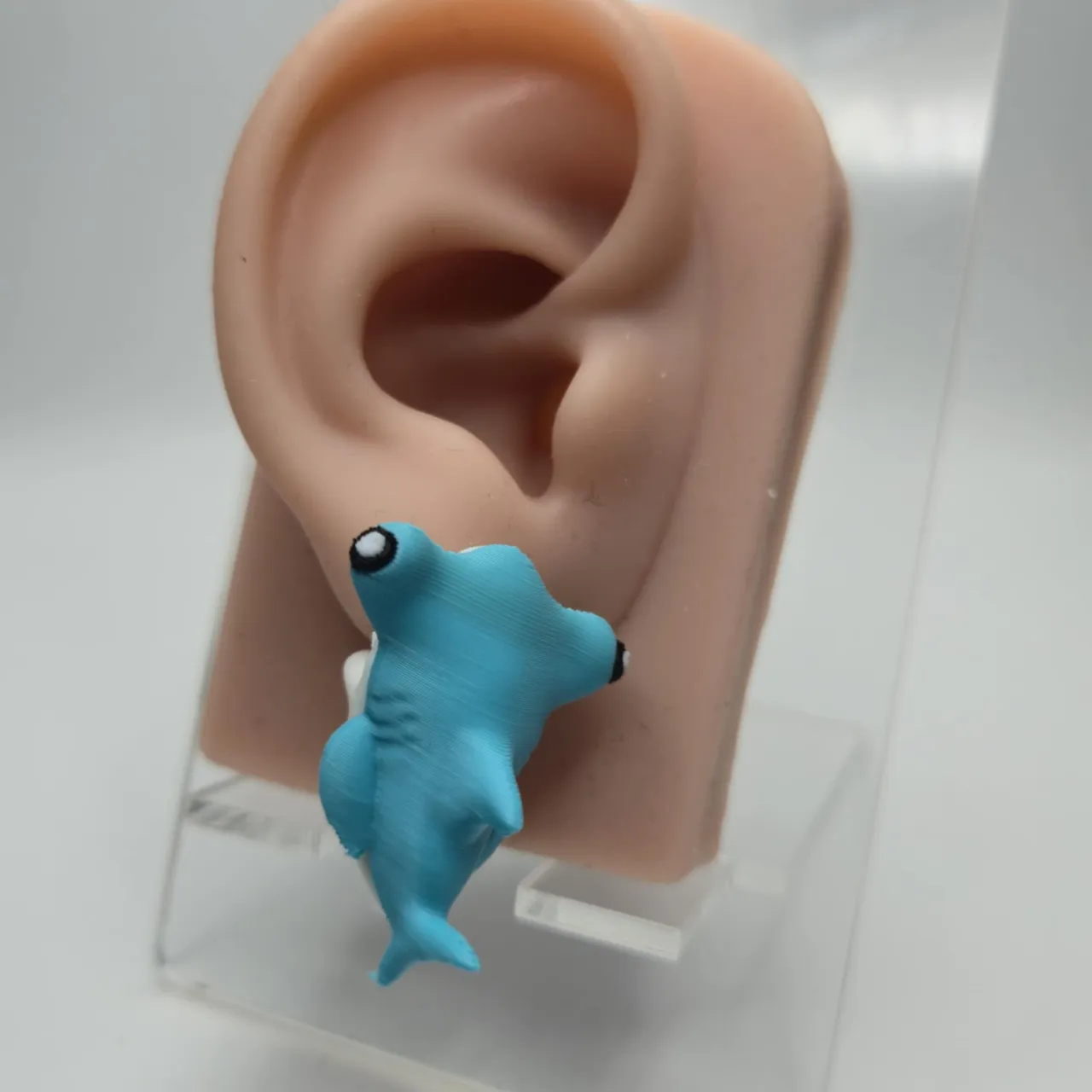 Hammerhead Shark Chomper Earrings view 2