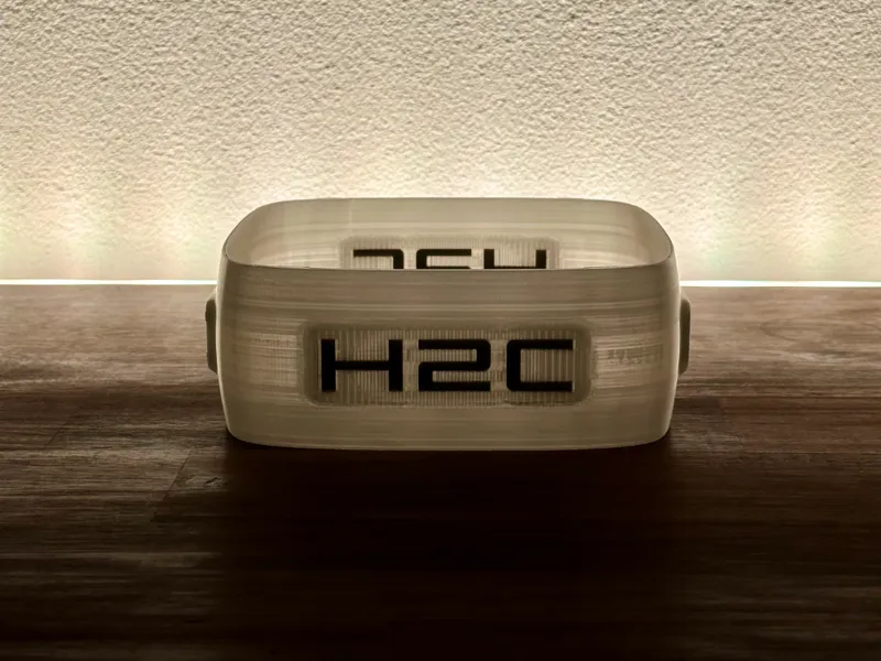H2C trash bin