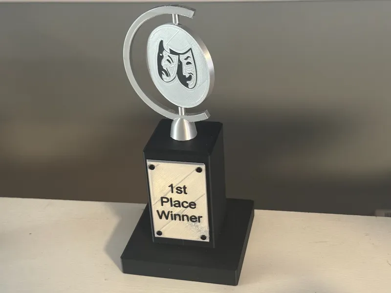 Theatre Award Trophy