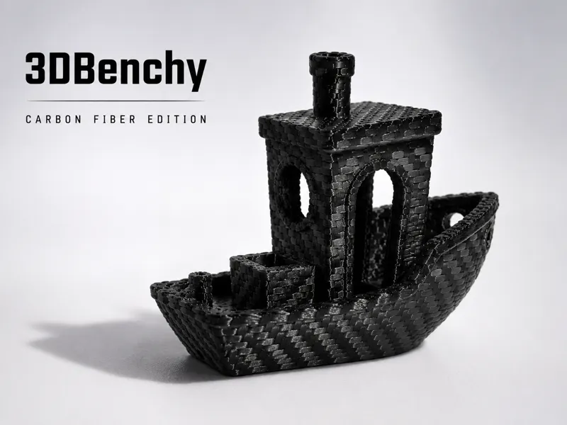 3DBenchy – Carbon Fiber Edition