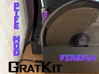 GratKit Firefly - ptfe adapter mod - PC4-m10