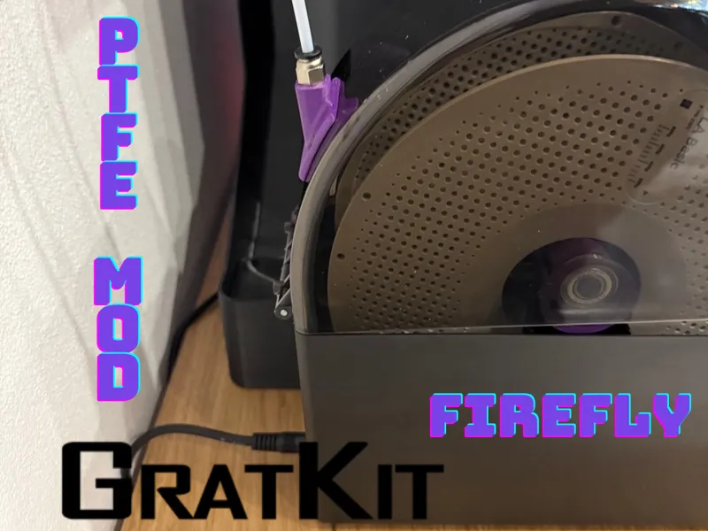GratKit Firefly - ptfe adapter mod - PC4-m10