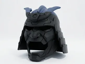 Cyber Kabuto – A Modern Samurai Helmet Reimagined