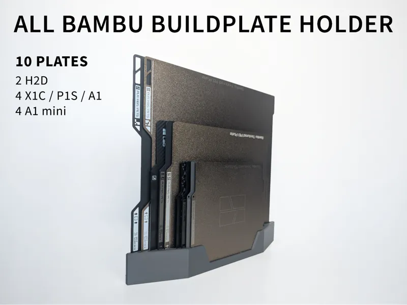All Bambu buildplate holder H2D