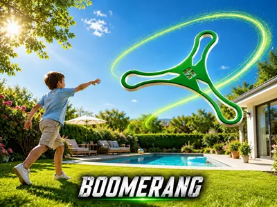 Boomerang Outdoor Flight