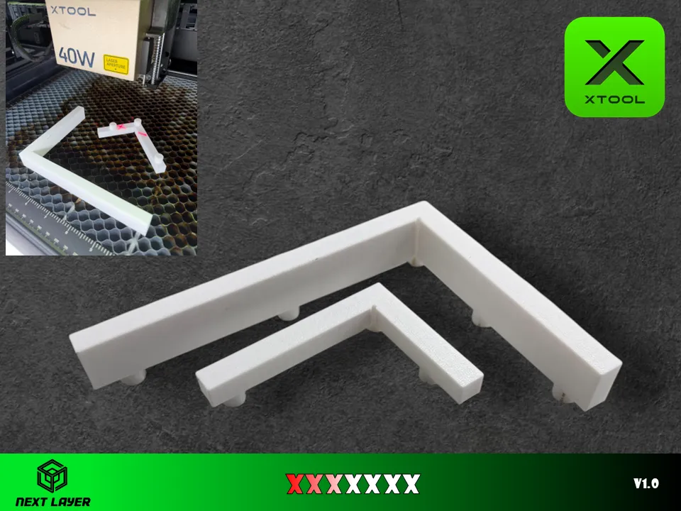 XTool - position stop - honeycomb panel - Free 3D Print Model - MakerWorld