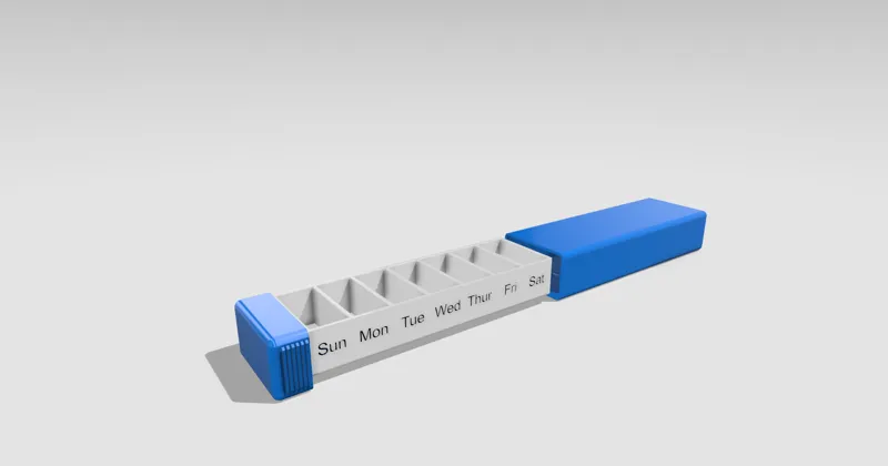 Weekly Pill Organizer - Snappy!