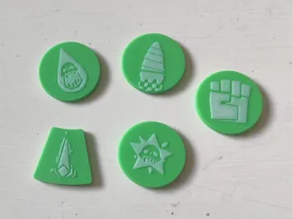 Ork Kill Team Tokens