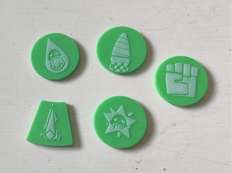 Ork Kill Team Tokens