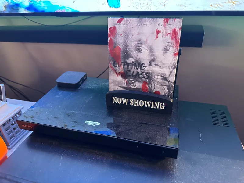 Now Showing movie stand