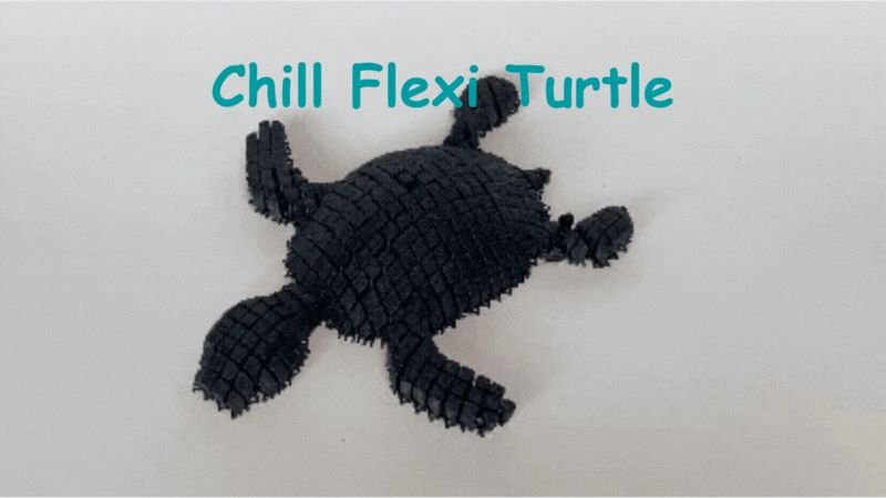 Chill Flexi Turtle, Your new articulating pet