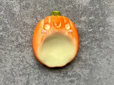 Kawaii Pumpkin Worry Stone Halloween Stress Relief