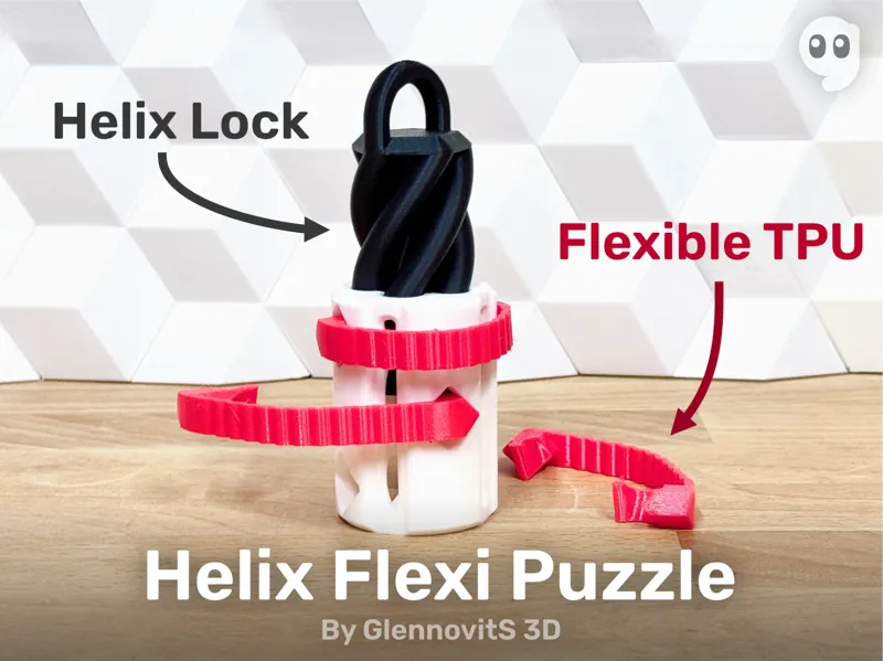 Helix Flexi Puzzle - Twist, bend and lock it!